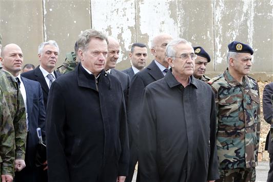 سليمان ونظيره الفنلندي في الجنوب: لتكن المقاومة دعماً لحاجة الجيش