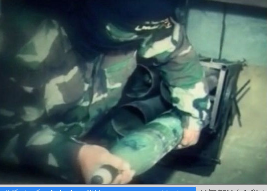 بالفيديو المقاومة الفلسطينية تقصف اسرائيل بالصواريخ 