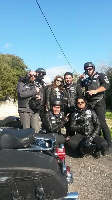 بالصور-نانسي عجرم مع حبيبها على دراجات الـHarley Davidson
