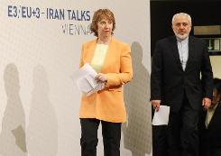 اشتون تقول ان المحادثات مع ايران "مفيدة" وظريف يرى مؤشرات الى اتفاق نهائي