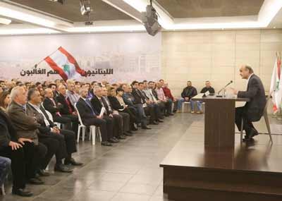 جعجع: على 14 آذار وضع الجهد
لإيصال مُرشح منها الى الرئاسة