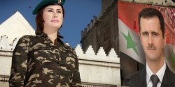شقيقة أصالة تغني للرئيس الأسد
