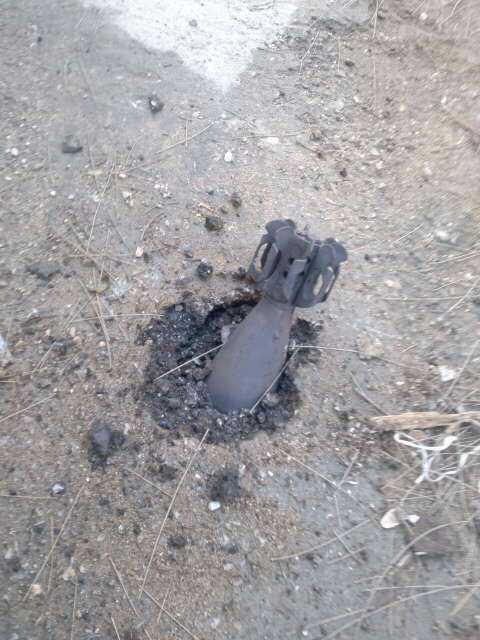 قذيفة سقطت في طرابلس ولم تنفجر