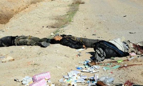 بالفيديو كمين الجيش السوري في اللاذقية يقتل عشرات المسلحين 