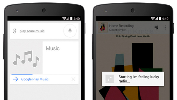 جوجل تدعم تطبيق البحث لنظام “أندرويد” بأمر صوتي لتشغيل الموسيقى