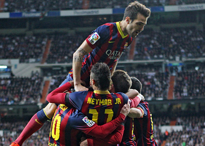برشلونة يحسم قمته النارية مع ريال مدريد (4-3)