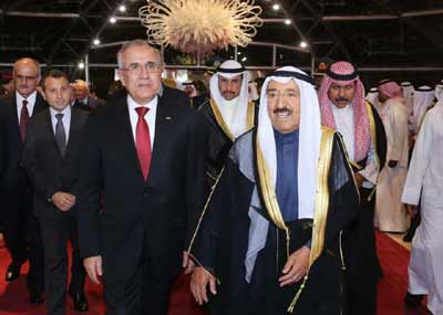 يلّقي اليوم كلمة لبنان أمام القمة العربيّة
سليمان التقى أمير الكويت