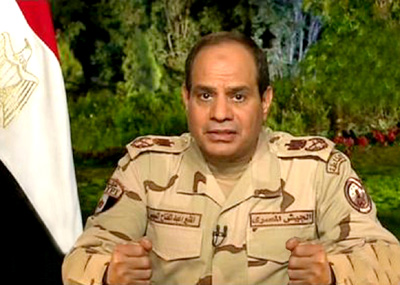 السيسي أعلن ترشحه للرئاسة وحدد المهمة : استعادة مصر