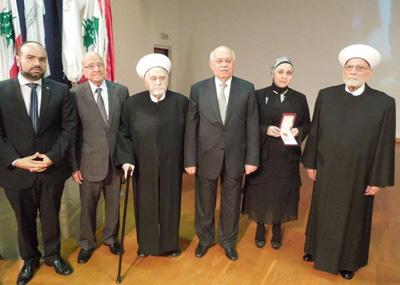 منح الراحلة الصابونجي وساماً رئاسياً
درباس : الخطة الأمنيّة
جديّة وستنفذ بنجاح
