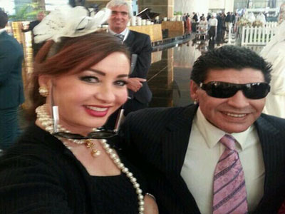 لطيفة بصحبة مارادونا في دبي