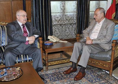جمعيّة المشاريع ونوّاب سابقون في عين التينة
منصور : بري مصرّ على إنجاز
الإستحقاق الدستوري في موعده