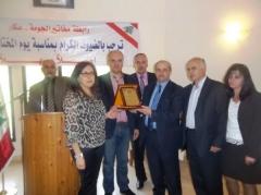  المتروبوليت منصور حيا الجيش ونوه بجو التعاون في منطقة الجومة بعكار 