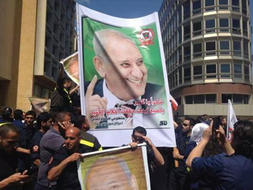 بالصور- متطوعو الدفاع المدني للرئيس بري.. "شكرا يا كبير"!