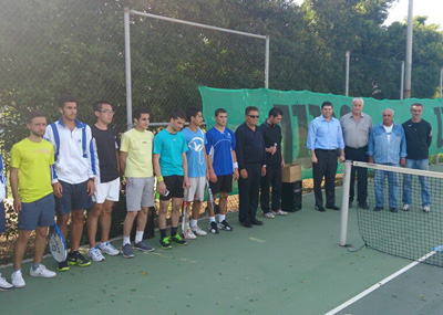 فوز اللبنانية على العربية ــ الدبية
في تنس القاضي نصري لحود