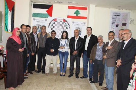 "الملتقى الفلسطيني للشطرنج" يكرّم الزميلة ليليان حمزة