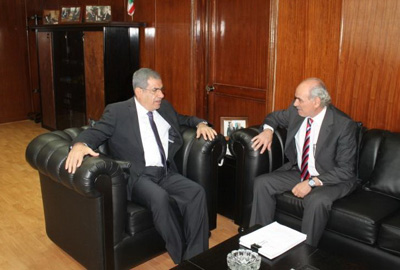 وزير الشباب والرياضة استقبل
رئيس نادي الجنة للرياضات البحرية