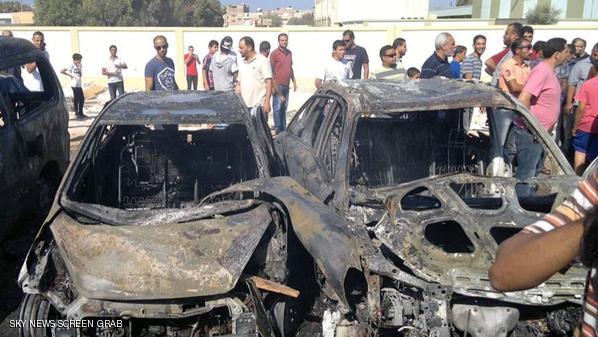 انفجار مدينة بنغازي في ليبيا ولا يوقع إصابات