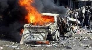 مقتل وإصابة 17 شخصاً غالبيتهم عناصر أمن حصيلة تفجير المركز الانتخابي غربي بغداد