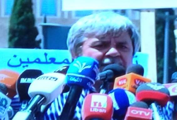 عضو هيئة التنسيق النقابية حنا غريب من ساحة رياض الصلح: سقطت تقاريرهم وولدت ميتة قبل أن ترى النور