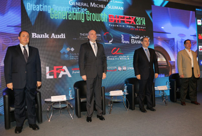 4 وزراء يتحدثون في المنتدى الرابع لـ «الفرانشايز بيفكس» 2014
فرعون : سنعلن في معرض «ATM» في دبي خطتنا السياحية
المشنوق : سنضع خطة أمنيّة لبيروت ستستكمل بعد طرابلس