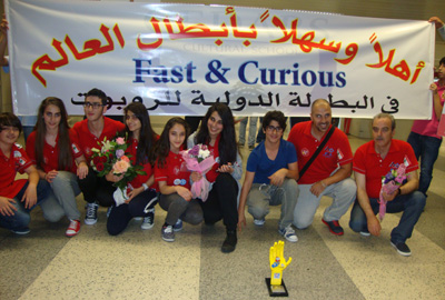 «Fast and curious» اللّبناني الثاني عالمياً في «Robotics»