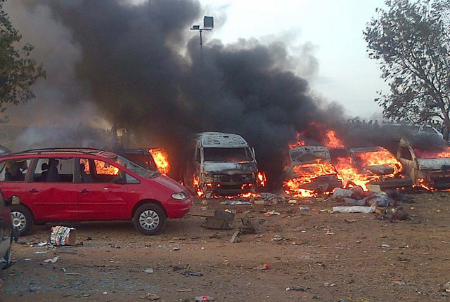 مقتل 16 شخصا على الأقل في انفجار بعاصمة نيجيريا