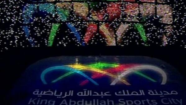  	
بالفيديو-الجوهرة تشع في افتتاح مدينة الملك عبدالله الرياضية