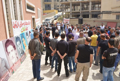 إعتصام في برجا : لا لترشّح جعجع