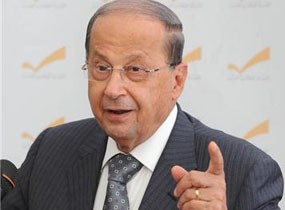 عون التقى السفير المصري!