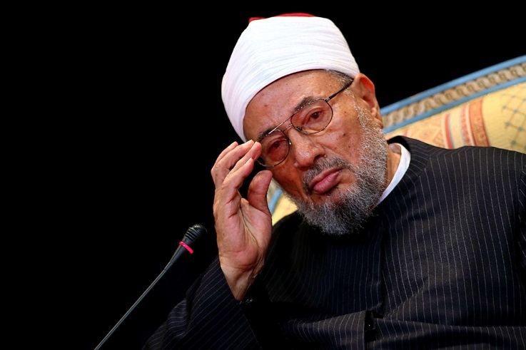 القرضاوي: المشاركة في الانتخابات الرئاسية حرام