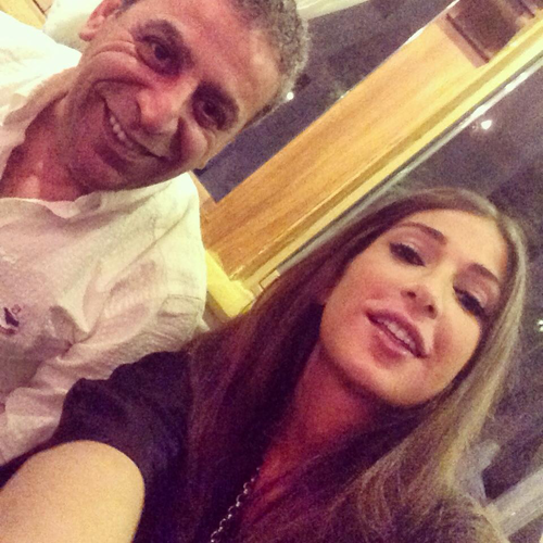 بالصورة-ديما مع علي بزي على طريقة 
