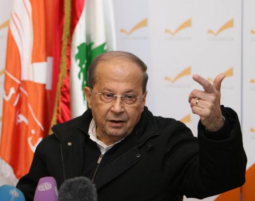 عون : المناسبة الاهم في تاريخ لبنان هي تحرير الارض والرئيس الحريري والسيد نصرالله وانا نشكل مثلث قوة للبنان