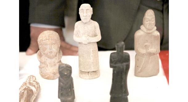 العراق يستعيد 167 قطعة أثرية مفقودة
