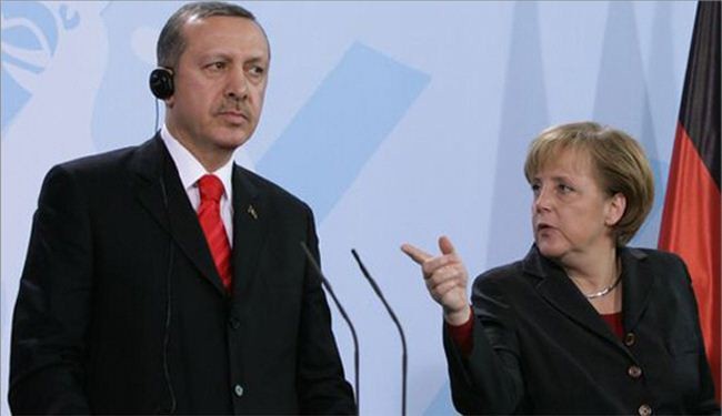ميركل غاضبة من اردوغان 