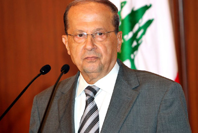 شكر كبير للعماد عون