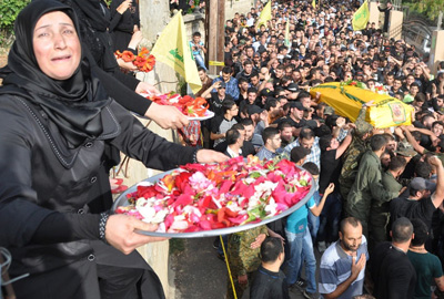 حزب الله شيّع الشهيد فوزي ايوب