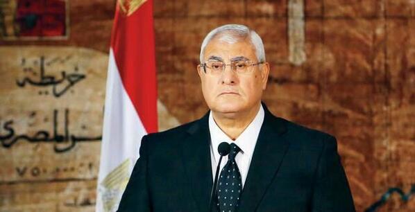 عدلي منصور: مصر عائدة لا محالة لدورها
