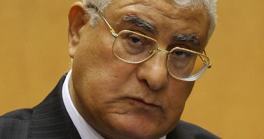 عدلي منصور: رغم التحديات الأمنية نجحنا في إقرار دستور مصر الجديد