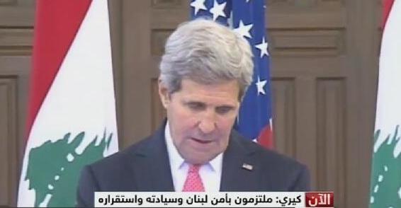 كيري من السراي: 51 مليون دولار ستقدم للبنان كمساعدات انسانية للنازحين.