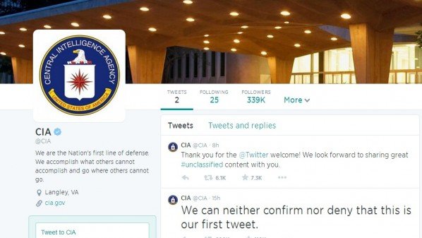 رد على التغريدة الثانية لـ "وكالة الاستخبارات الأمريكية": أنا إرهابي!