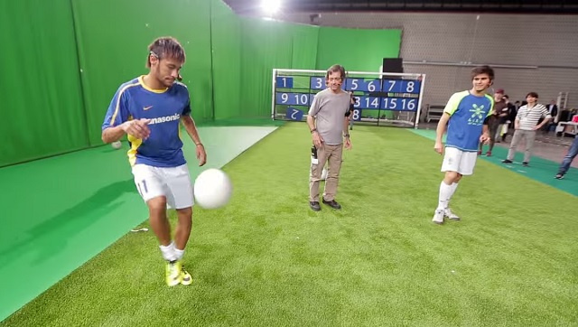بالفيديو ... شاهد الكرة بعيون نيمار! 
