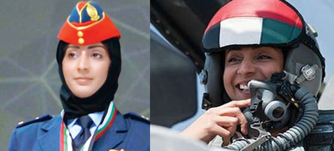 بالصورة-هذه هي المرأة العربية الاولى التي دخلت "سلاح الجو"!