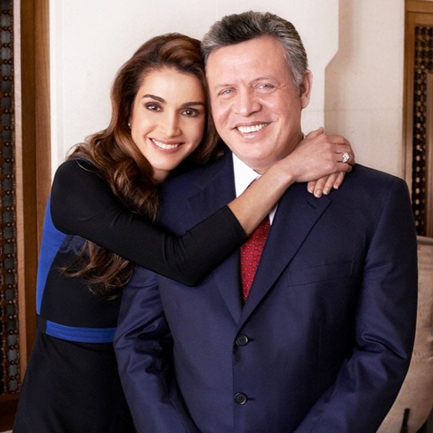 بالصورة-بهذه الطريقة عايدت الملكة رانيا زوجها الملك عبد الله الثاني!