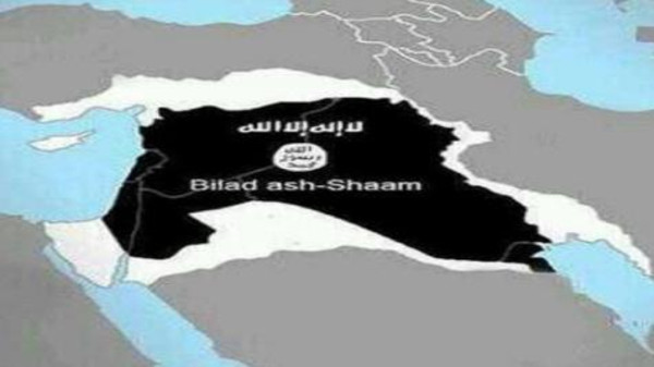 داعش تنشر خريطة دولتها ولبنان ضمنها!