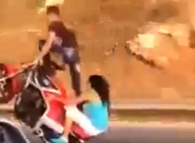 بالفيديو-من جديد..تهور الشبان على اوتوسترادات لبنان !