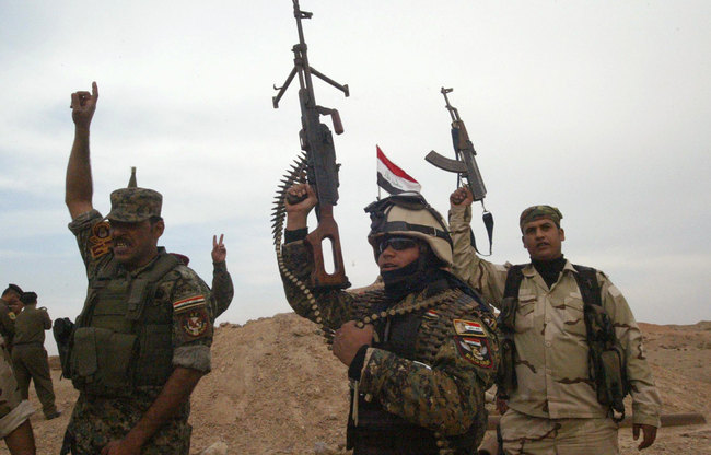 الجيش العراقي يحرر مناطق من كركوك من داعش
