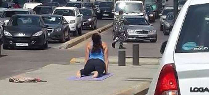 بالصورة.. تمارس الرياضة عند تقاطع الأشرفية!