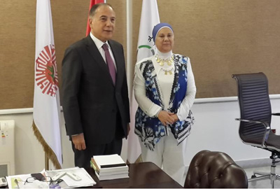 الشعراني زارت دبوسي
وأثنت على دور غرفة الجارة