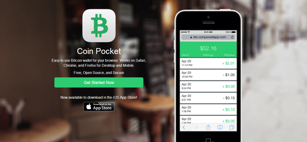 Coin Pocket .. أول تطبيق للعملة الرقمية Bitcoin يصل إلى متجر “آب ستور”