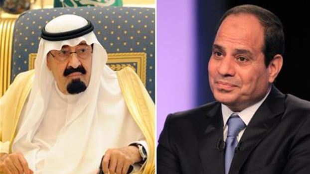 العاهل السعودي يلتقي الرئيس المصري اليوم
			
